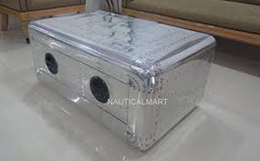 Pin By Bhawna Nauticalmart On Mesa De Centro Coffee Table Furniture Coffee Table Aluminum Furniture