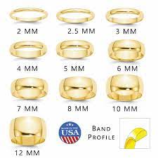 14k Yellow Gold Half Round Wedding Band Ring Yellow Gold Wedding Rings Ideas Of Yellow Gol Yellow Gold Wedding Band Round Wedding Band Womens Wedding Bands