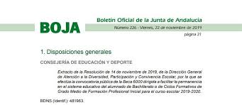 Beca 6000 De La Junta De Andalucia Curso 2019 2020 Curso Escolar Cursillo Andalucia