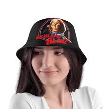 2022 New Summer Horror Chucky cappello da pescatore per donna uomo Outdoor  pieghevole Bob Fishing Fisherman Hats Boonie Hat