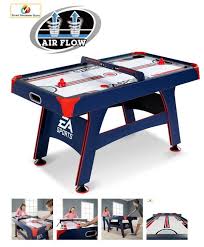 60 Inch Air Hockey Table Ea Sports With Overhead Electronic Scorer Sound Effects Easports Ea Sports Air Hockey Air Hockey Table
