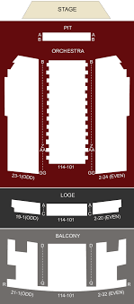 paramount theatre asbury park nj seating chart stage