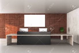 This can be increased depending on the furniture and space size. Modern Hotel Interior With Reception Table And Blank Billboard Stock Photo Picture And Royalty Free Image Image 135256932