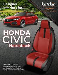 We did not find results for: 2017 2020 Honda Civic Hatchback Ex Katzkin Red Carbon Leather Seat Covers Kit Ebay