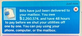 Vaults can be locked to prevent sims other than the owner from taking money. The Highest Bill Any Of My Sims Has Ever Received Luckily She Has 5 Vaults Full Of Simoleons Thesims