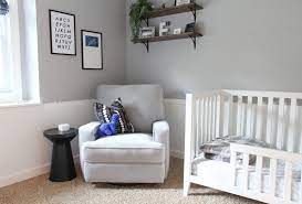A minimal nursery can do with the essential crib or bassinet and dresser for clothing. Nursery Archives Melissa Lynch