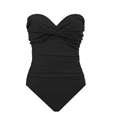 La taille du maillot de bain gainant s'ajuste parfaitement afin d'éviter les bourrelets et démarcations, ce qui accentue son effet amincissant. Maillot De Bain 1 Piece Bandeau Armatures Madrid Gainant Miraclesuit Rock Solid