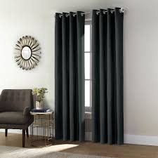 Thermal insulated blackout curtain, living room window curtain blackout, curtain for the living room blackout. Thermaplus Shadow Total Blackout Grommet Curtain Panel 52 W X 63 L In Black The Home Depot Canada