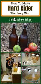 Step By Step Instructions On How To Make Hard Apple Cider At Home With Just A Few Simple Ingredients And Tool Making Hard Cider Homemade Cider Hard Apple Cider