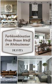 Farbkombination Grau Braun Weiss Im Wohnzimmer Stilvolle Einrichtungsbeispiele In Bildern Grau Und Braun Wohnzimmer Wohnzimmer Grau Weiss Wohnzimmer Braun