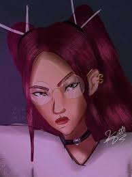 Gente eu amei a Mira, tive que desenhar 😮‍💨✋️ • • • #kpopdemonhunters  #huntrix #huntrixkpopdemonhunters #kpop #animation #netflix #art #artist  #illustratorsoninstagram #artwork #mystyle #mirakpopdemonhunters  #ilustração #digitalart #fanart