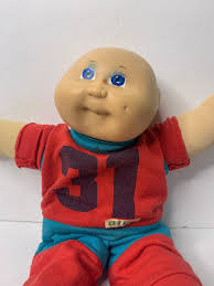 Buy Cabbage Patch Kids Preemie Doll Blue Eyes 16" Tall 1982 Damaged Foot  Stuffed Toy Doll Online in India