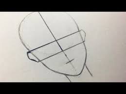 كيفية رسم الانمي التشريح الأساسي للوجه رسم تعليمي للمبتدئين youtube pencil drawings triangle tattoo how to drow