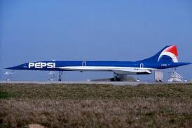 A Pepsi Concorde Aircraft Pepsi Aircraft Painting