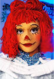 Raggedy Ann Costume Cute Makeup