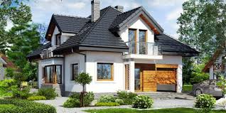 Camerele sunt inalte, spatioase si bine iluminate natural. Proiect De Casa Cu Mansarda Cu 4 Camere Plus Living Si Garaj Casapost Ro