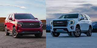 How The 2021 Chevy Tahoe And Gmc Yukon Are The Same And Different