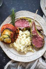 Herb Crusted Rack Of Lamb Recipe Rack Of Lamb Delicious Healthy Recipes Easy Dinner Recipes