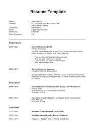 It follows a simple resume format, with name and address bolded at the top, followed by objective, education, experience. 77 Free Microsoft Word Resume Templates Cv S Downloads