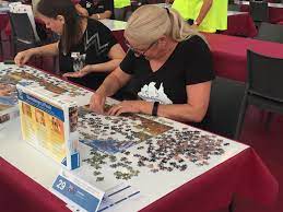 The answer is the humble jigsaw puzzle. National Jigsaw Puzzle Competition 21 Nov 2020