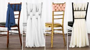 Wrap the sash around the front of the chair back. 4 Chiffon Chair Sash Weaves For Chiavari Chairs Youtube