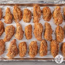 Awesome Crispy Baked Chicken Wings Recipe Chicken Wing Recipes Baked Chicken Recipes Crispy Baked Chicken Wings