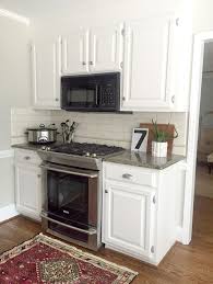 It's a really great option when you're looking for a good, clean white that's not too stark and definitely not too warm. Our White Kitchen Cabinets Granite Emily A Clark