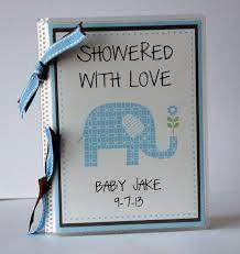 Album Photo Personnalise Ou Livre De Conseils Bebe Pour Garcon Etsy Baby Advice Blue Baby Shower Personalized Photo Albums