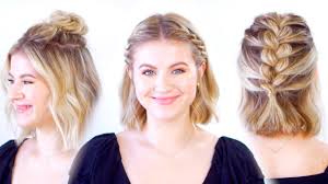 Consider using a lighter pomade or similar product that can supply texture and be. Super Cute Short Hairstyles Youtube