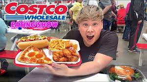 Trips to costco are never complete without a visit to the food court. Eating Lunch At Costco Food Court Asmr Mukbang Chicken Wings Eating Show With Real Sounds Youtube