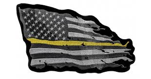 Check spelling or type a new query. Thin Yellow Line Veterans Flag Embroidered Iron On Patch Thecheapplace