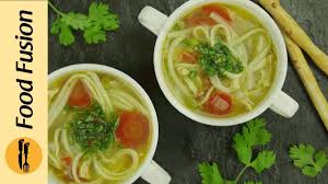 Chicken Noodle Soup Recipe By Food Fusion Youtube In 2020 Soup Recipes Chicken Noodle Easy Soup Recipes Healthy Chicken Noodle Soup Recipe Homemade