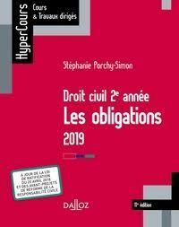 Stephanie Porchy Simon Droit Civil 2e Annee Les Obligations Book Addict What To Read Book Lovers