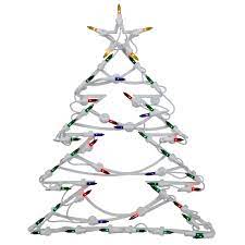 Shop for christmas window decorations at walmart.com. 18 Lighted Tree Christmas Window Silhouette Decoration Walmart Canada