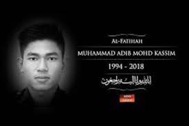 Kes bunuh disiasat mengikut seksyen. Kes Adib Diklasifikasikan Sebagai Kes Bunuh Salaam