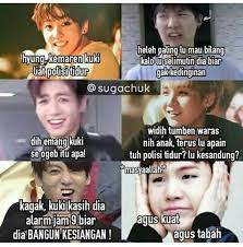 Yaelah Kuki Ogeb Nya Gak Ketulung Memes Funny Indonesia Bts Meme Lucu Lucu Meme