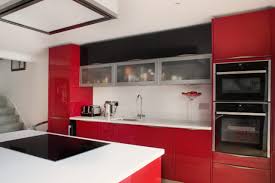 Reds appliance is your local near by source for the new and used appliances in suffolk and nassau county long island, ny. High Gloss Red Kitchen With Built In Appliances Contemporary Kitchen Buckinghamshire By Design A Space Kitchens Bedrooms Interiors Houzz