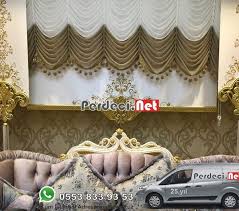 Desenli fon perde modelleri (4353). Varakli Fon Perde Perdeci Net Heryere Perde Hizmeti