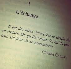 L Echange Extrait De Livre Une Rencontre Citation Citation Ecrivain Extrait De Livre