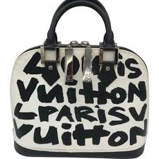 Certain pieces, which featured the graffiti without the monogram canvas background, were only available on louis vuitton's v.i.p. Louis Vuitton Bags Louis Vuitton Graffiti Alma Stephen Sprouse Mm Bag Poshmark