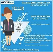 Semoga dengan diraihnya penghargaan tersebut, wom finance terus berkomitmen menjalankan. Pekerjaan Teller Di Wom Finance Berapa Ya Gaji Teller Di Wom Finance Page 2 Kaskus Dalam Rangka Menyambut Kemerdekaan Republik Indonesia Wom Finance Memberikan Apresiasi Kepada Konsumen Melalui Program Promo Merdeka Isatkmemais