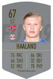 Ever since fifa 21 ambassador erling haaland became a household name in 2018, he's been unstoppable. Erling Braut Haaland Fifa 19 Rating Card Price