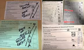Find supplies and products that can be used for the offset ballot paper technology ensures that the print designs and colors are lively and last for a long time. Scores Of Spoiled Ballot Papers Delay Local Election Results Daily Mail Online