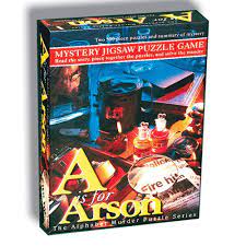Enjoy hours of fun together as a family. A Is For Arson 500 Piece Puzzle Tdc Games Calendar Club 018886071014 Calendar Club Canada