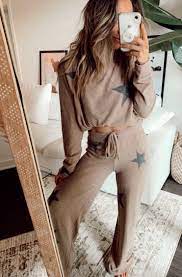 Weekender Star Cocoa Lounge Top In 2020 Lounge Wear Stylish Cute Lounge Outfits Lounge Wear