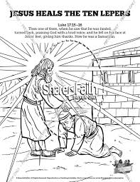 Holiday coloring pages jesus heals ten lepers coloring page. Luke 17 Ten Lepers Sunday School Coloring Pages Sunday School Coloring Pages