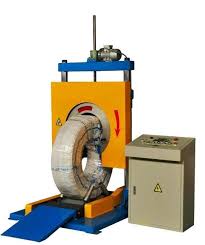 H600L Vertical Automatic Stretch Coil Wrapping Machine