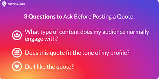 Instagram best quotes for profile picture. 10 Best Types Of Quotes For Instagram Posts And The Best Quotes Tool