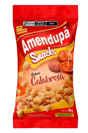 Amendupã Snacks Calabresa