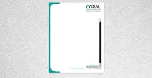 This design by andrew littmann makes great use of all four sides of the paper to fit in extra information like contact info, location, and even the company tagline. Letterhead Design Company Letterhead Design Prodesigns